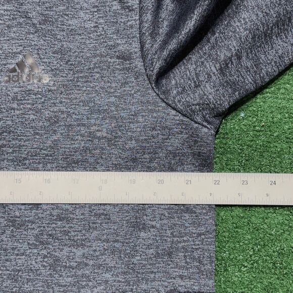 Adidas Men’s M Tech Fleece Full Zip Long Sleeve Hoody Sweatshirt Blue - Picture 8 of 11